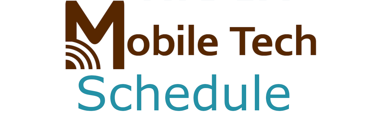 Mobile Tech Schedule logo image